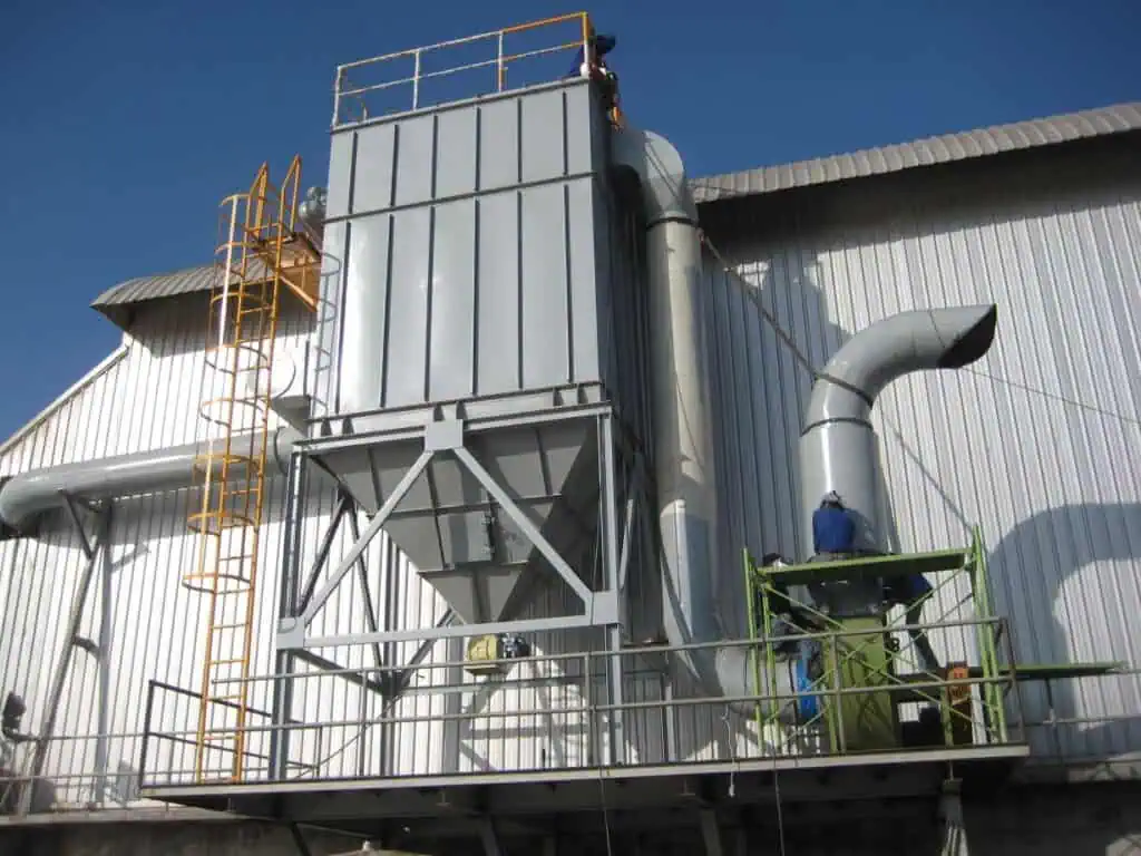 งานระบบท่อและอุปกรณ์ของ Dust Collector