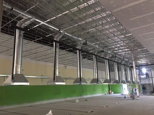 ระบบ Ventilation สำหรับระบายอากาศในโรงงาน